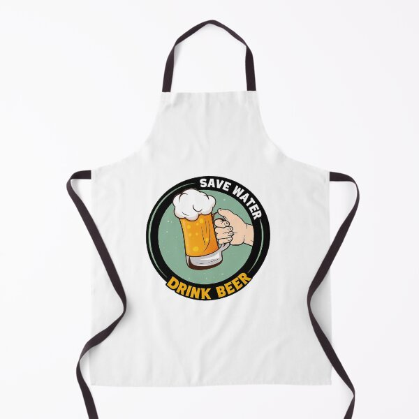 Item preview, Save Water Drink Beer Vintage Design designed and sold by DopeShirtSA.