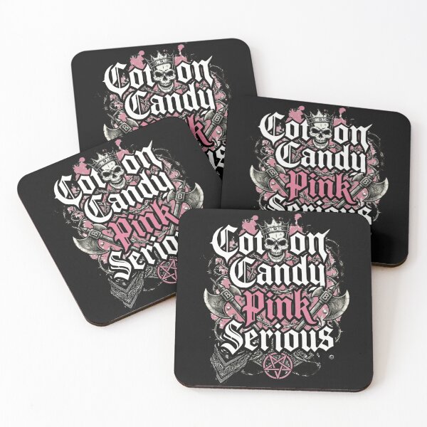 Item preview, Cotton Candy Pink Serious Metal designed and sold by krowmero.