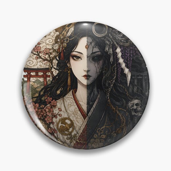 Item preview, Izanami — Life and Death Sticker | Defeated Legends Series designed and sold by Tinylegends.