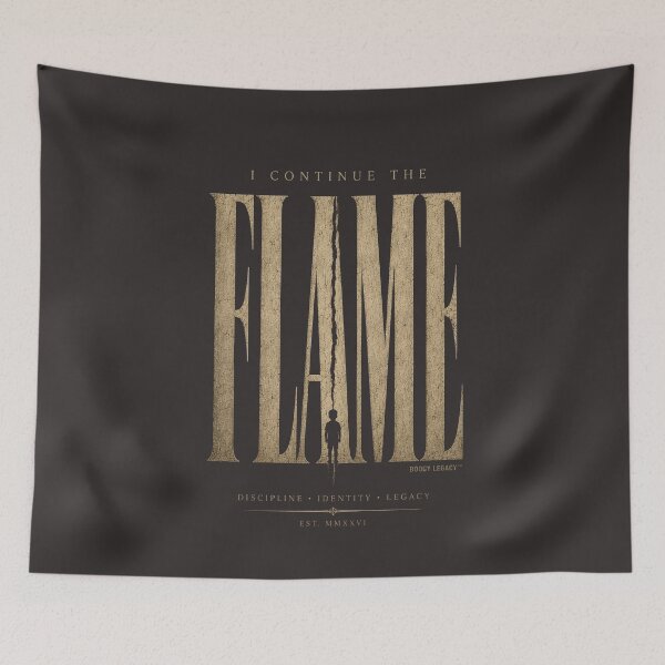 Item preview, I Continue The Flame Shirt | Legacy Mindset Design | Father Son Collection designed and sold by BOOGY LEGACY™.