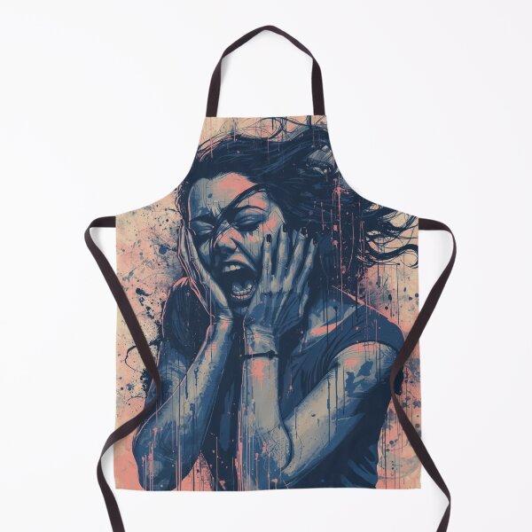 Item preview, Goth Dark Beauty Art - Inner Fight designed and sold by ERODED SELF.