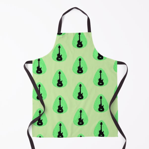 Item preview, Neon Green Glitch Electric Guitar Pick designed and sold by AstronautMerch.