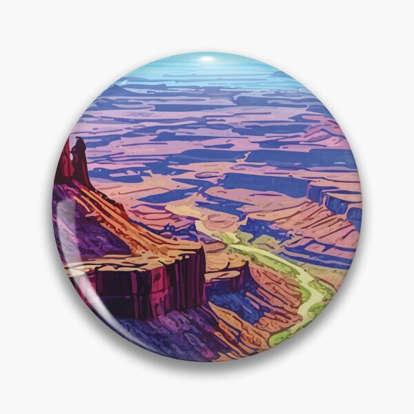 Item preview, Canyonlands National Park Mosaic Landscape Art Print designed and sold by designmari.