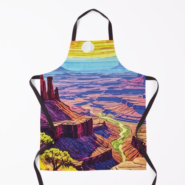 Item preview, Canyonlands National Park Mosaic Landscape Art Print designed and sold by designmari.