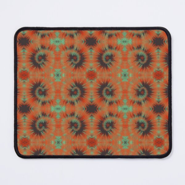 Item preview, Orange and green tie dye pattern designed and sold by SweetLilith.