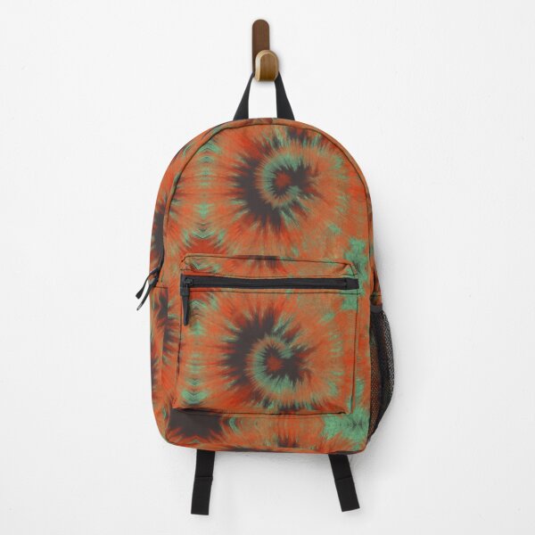 Item preview, Orange and green tie dye pattern designed and sold by SweetLilith.