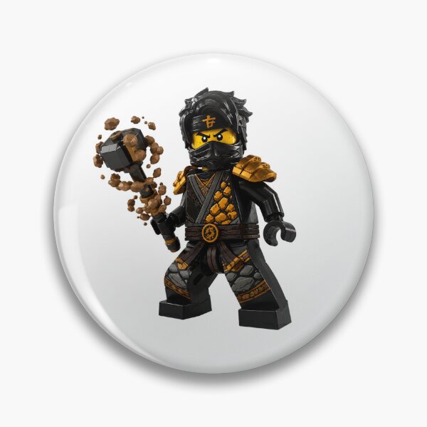 Item preview, Black Lego Ninjago Warrior designed and sold by Gold Phoenix Adro.