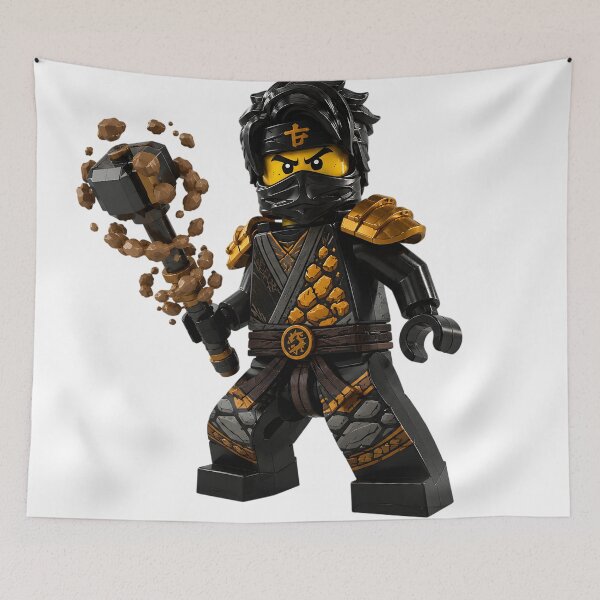 Item preview, Black Lego Ninjago Warrior designed and sold by Gold Phoenix Adro.