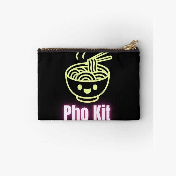 Item preview, Neon Cute Pho Noodle Bowl Kawaii Vietnamese Soup Design designed and sold by luckyhue.