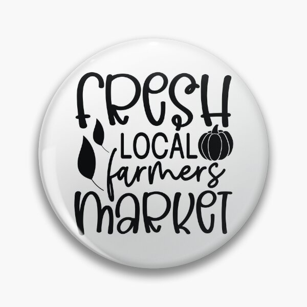 Item preview, Fresh Local Farmers Market - Cute Autumn Season Leaves Orange Pumpkin Cozy Harvest Gift designed and sold by FuzionRaptor.