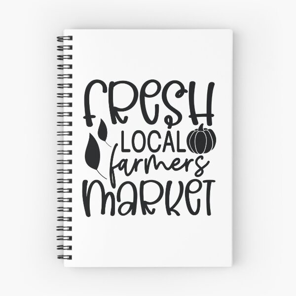 Item preview, Fresh Local Farmers Market - Cute Autumn Season Leaves Orange Pumpkin Cozy Harvest Gift designed and sold by FuzionRaptor.