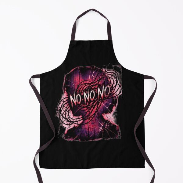 Item preview, NO NO NO: Manic Typography & Broken Silhouette Art designed and sold by krish-prints.