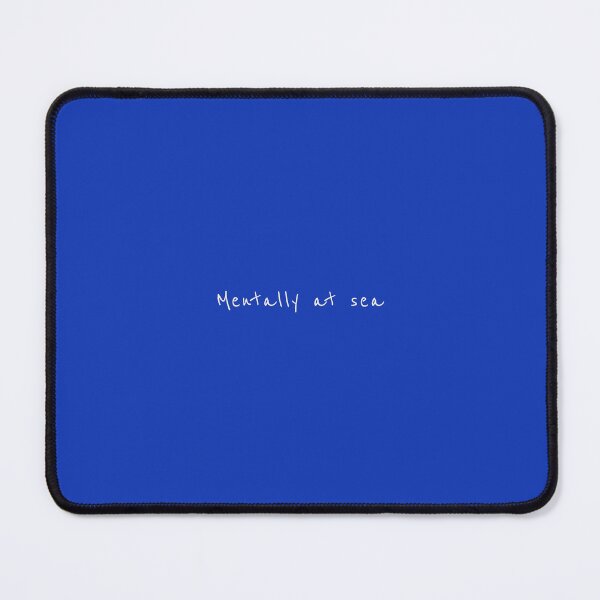Item preview, Mentally at Sea — Minimal Ocean Typography Design designed and sold by Lumi-Bloom.