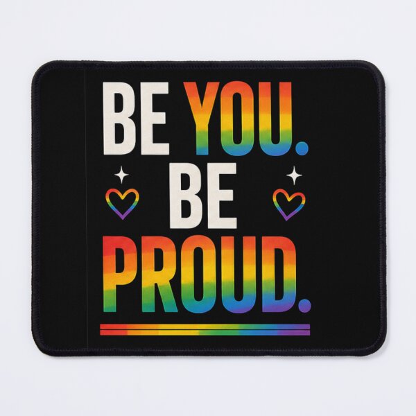 Item preview, Be You. Be Proud. –  Pride Statement designed and sold by KyniraaCo.