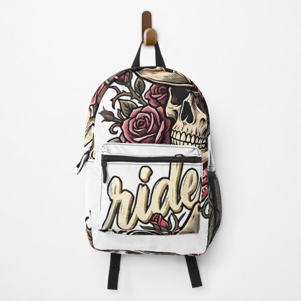 Item preview, Cowboy skull with roses and ride or die designed and sold by By:MarcinK.