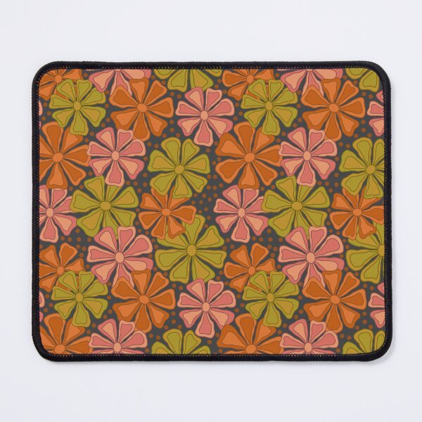 Item preview, Modern flowers on dark background designed and sold by MarySchwindt.