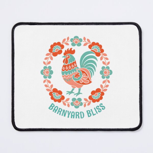 Item preview, Barnyard Bliss Rooster Folk Art Chicken Keeper designed and sold by AntiqueImages.