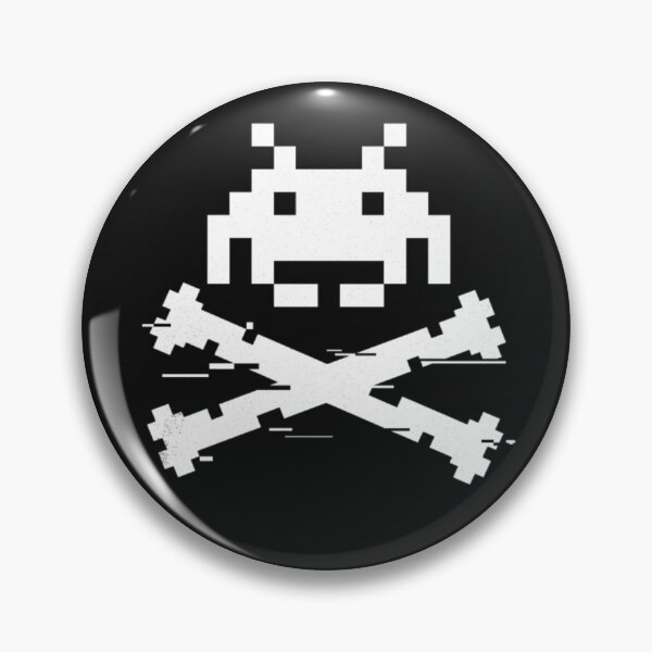 Item preview, Pixel skull invaders designed and sold by ShirtAI.