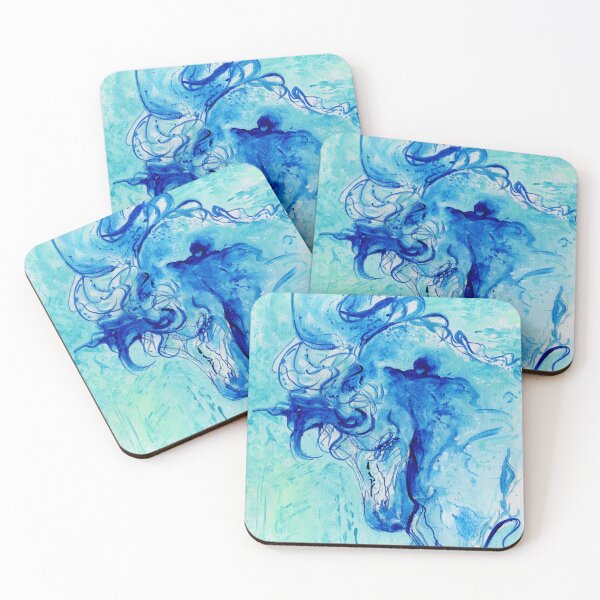 Item preview, Ocean Abstract Horse designed and sold by Ph0enixSirenn.