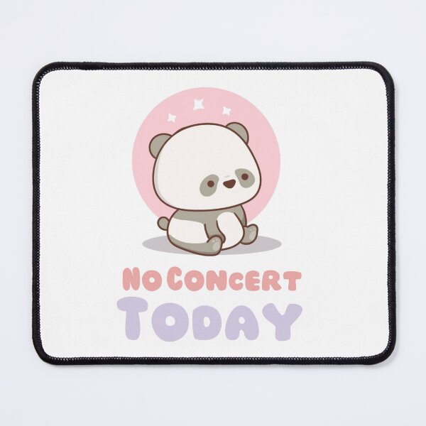 Item preview, No Concert Today Cute Panda Introvert Music Lover Design designed and sold by luckyhue.