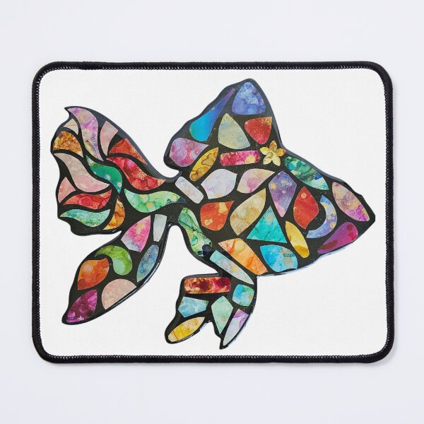 Item preview, Colorful Shapes™ Goldfish Abstract Art designed and sold by Bdbear10.