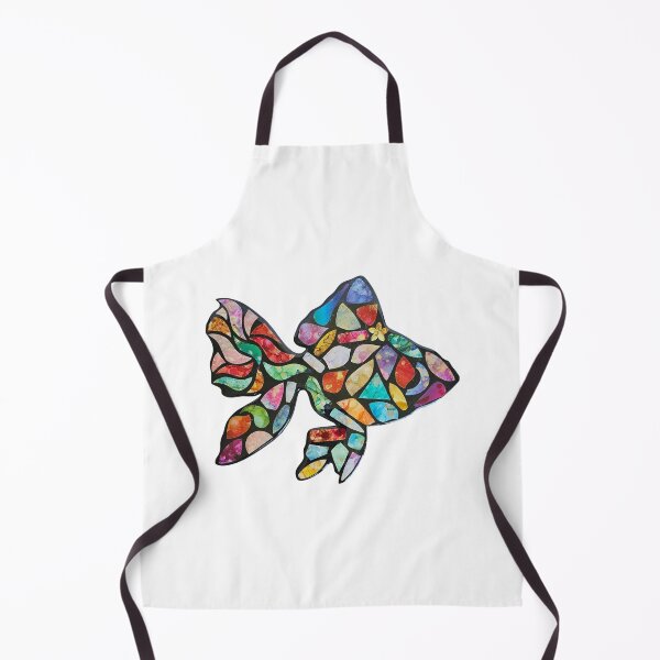 Item preview, Colorful Shapes™ Goldfish Abstract Art designed and sold by Bdbear10.