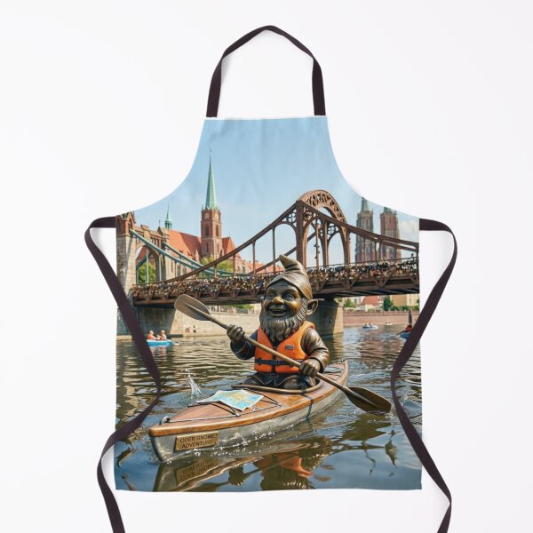 Item preview, Thinking of Wroclaw - Gnome Kayaking designed and sold by Purrfecta.