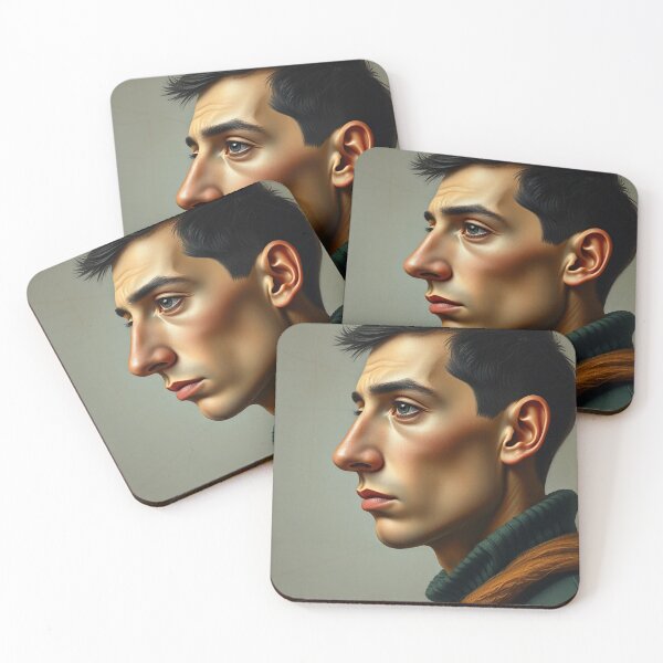 Item preview, Portrait - Young Russian Male Athlete designed and sold by DroneWorks Creative.