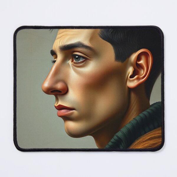 Item preview, Portrait - Young Russian Male Athlete designed and sold by DroneWorks Creative.