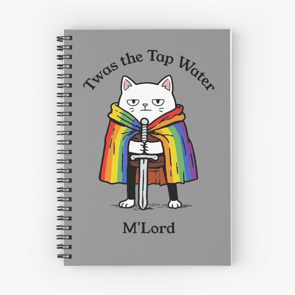 Item preview, Twas the Tap Water M'Lord Cat Rainbow Sword designed and sold by d247.