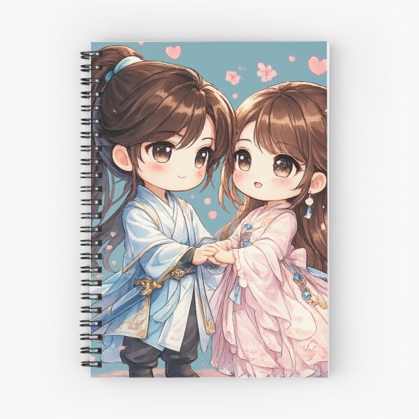Item preview, Cute Chibi Xianxia Anime Couple - Sweet Cultivator Love designed and sold by Redark01.
