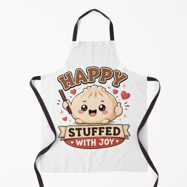Item preview, Happy Dumpling - Stuffed With Joy Cute Kawaii Food designed and sold by Snackwear Apparel.