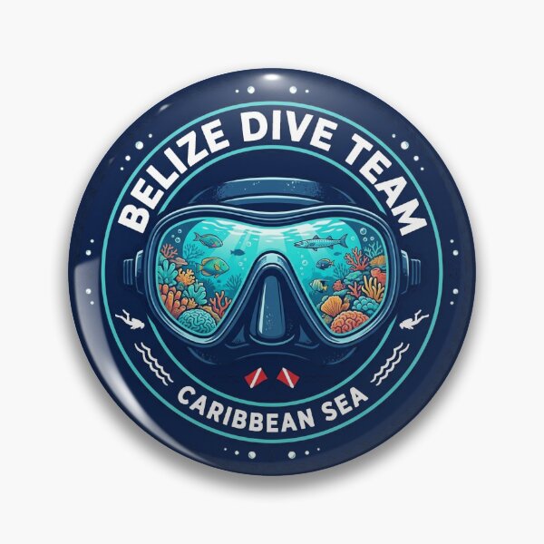 Item preview, Belize Dive Team Scuba Souvenir designed and sold by DuckOddity.