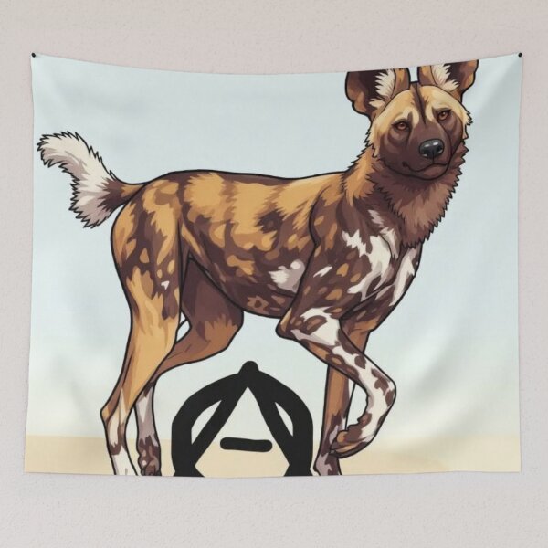 Item preview, Painted Dog Therian Design. designed and sold by Freakcreations9.