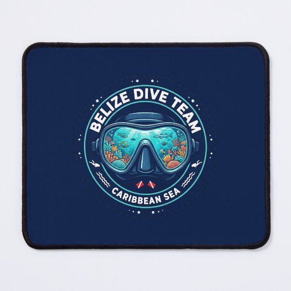 Item preview, Belize Dive Team Scuba Souvenir designed and sold by DuckOddity.