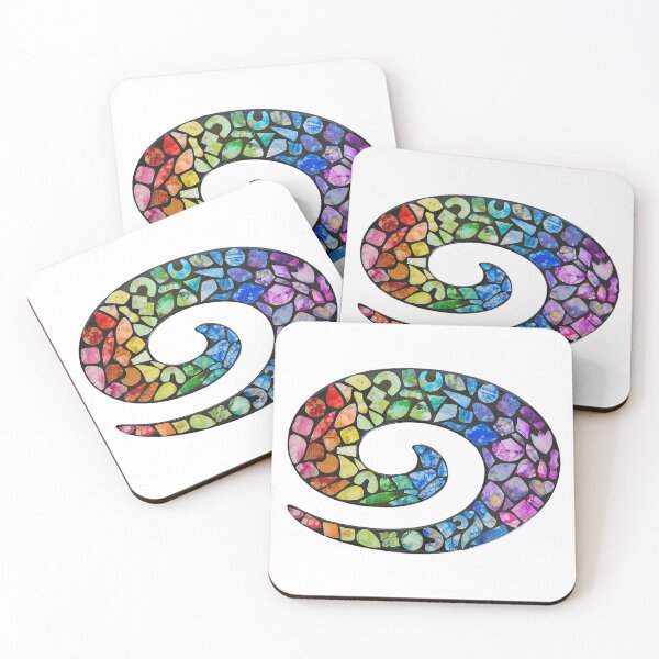 Item preview, Colorful Shapes™ Swirl Abstract Art designed and sold by Bdbear10.