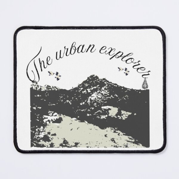 Item preview, The Urban Explorer | Vintage Mountain Sketch & Flying Birds Art designed and sold by The Urban Explorer.