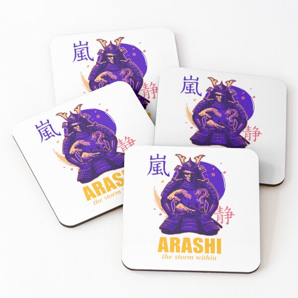 Item preview, Arashi Samurai The Storm Within Japanese Art designed and sold by HBDStudio.
