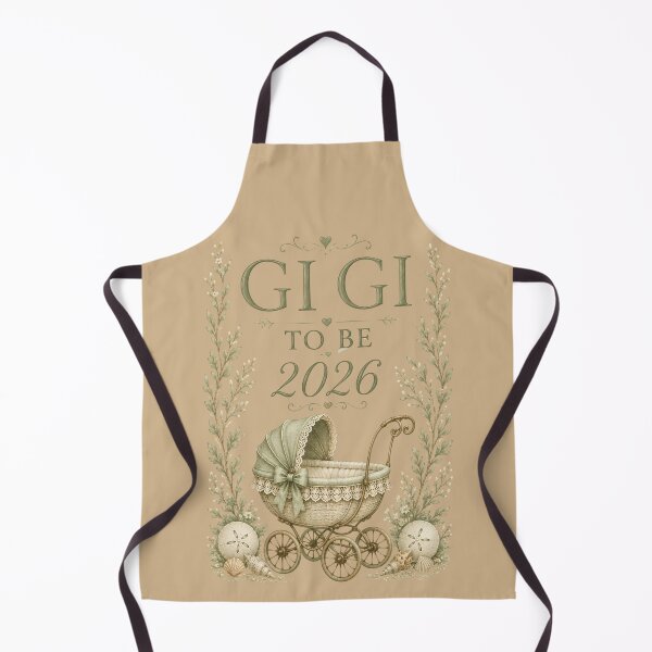 Item preview, GiGi To Be 2026 Coastal Seashell Design designed and sold by The Salted Lime Cape Cod .