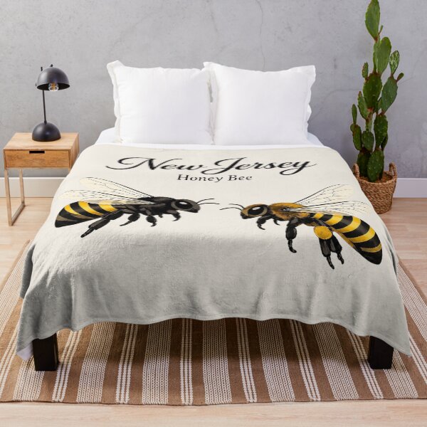 Item preview, Copy of New Jersey Honey Bee Retro State Insect Poster designed and sold by The-Drip-Studio.