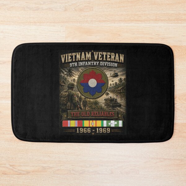Item preview, 9th Infantry Division - Vietnam Veteran designed and sold by Military Insignia Products.