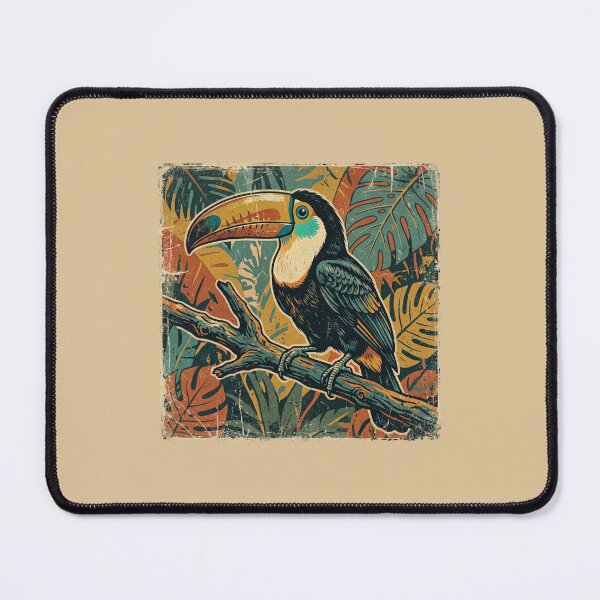 Item preview, Vintage Retro Belize Toucan Postcard designed and sold by DuckOddity.