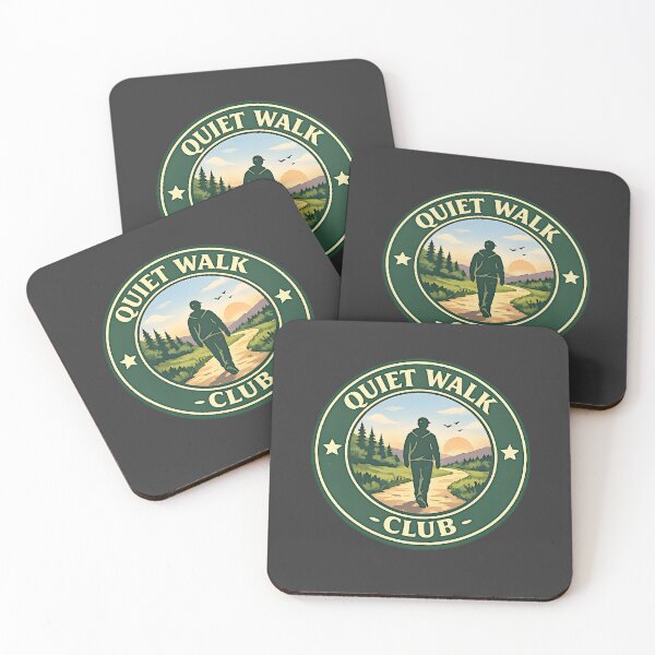 Item preview, Quiet Walk Club Badge designed and sold by FilBlue.