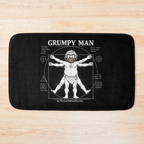 Item preview, Grumpy Man designed and sold by ParanormalCount.