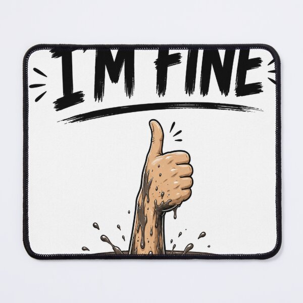 Item preview, I'm Fine – Disaster Edition designed and sold by Pecata.