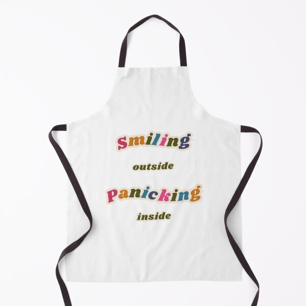 Item preview, Smiling outside Panicking inside designed and sold by MeloCally.