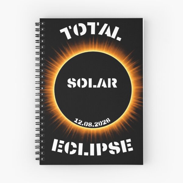 Item preview, Total Solar Eclipse August 12 2026 Astronomy designed and sold by ConcepTWM.