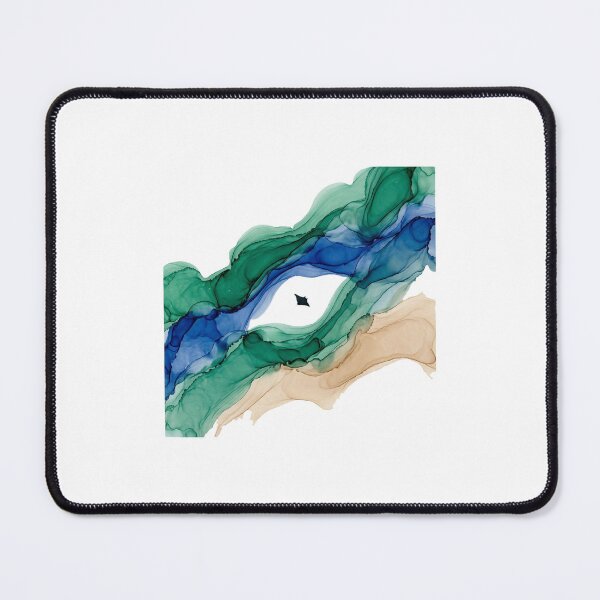 Item preview, Modern Abstract Belize Marine Shapes designed and sold by DuckOddity.