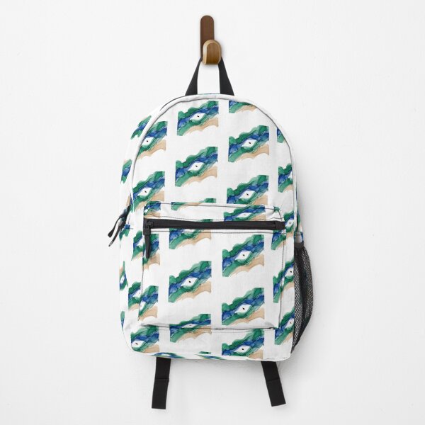 Item preview, Modern Abstract Belize Marine Shapes designed and sold by DuckOddity.