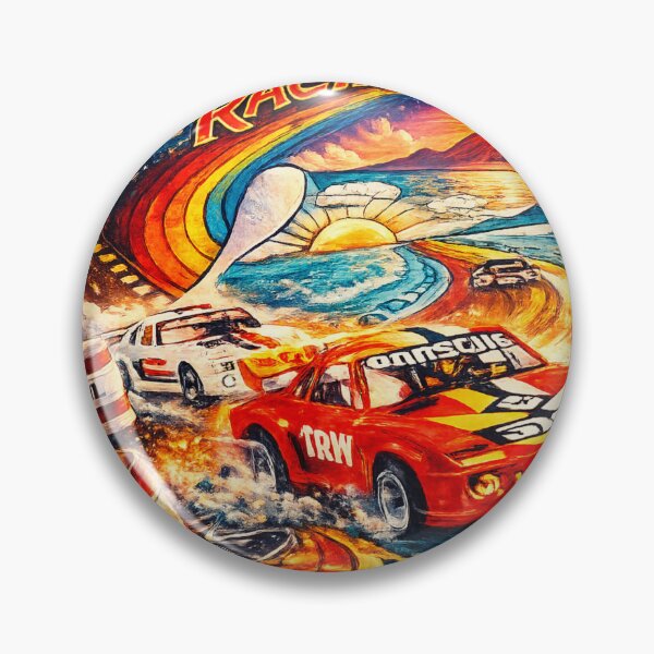 Item preview, Sunset Racing – Retro Coastal Endurance Motorsport Art designed and sold by Freak Dimension.